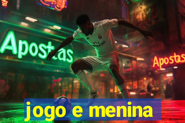 jogo e menina