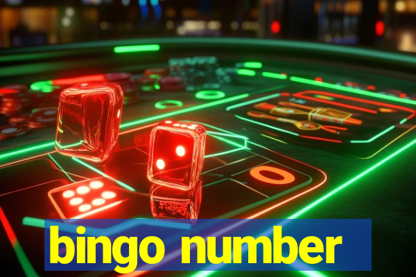 bingo number