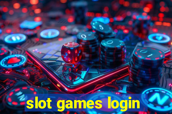 slot games login