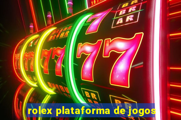 rolex plataforma de jogos