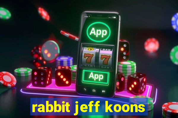 rabbit jeff koons