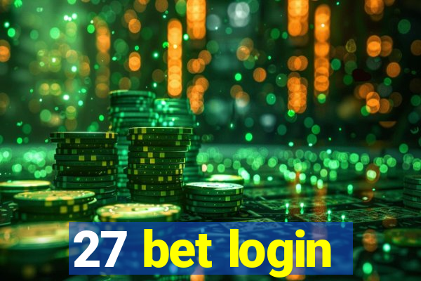 27 bet login