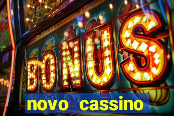 novo cassino pagando no cadastro