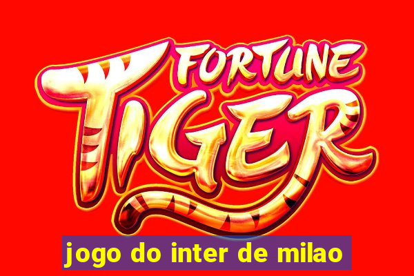 jogo do inter de milao