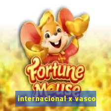 internacional x vasco