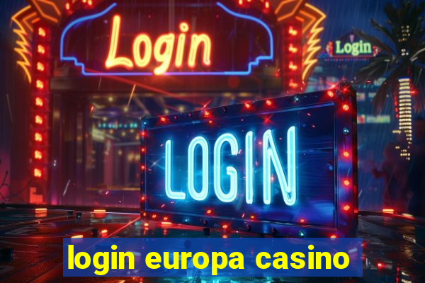 login europa casino