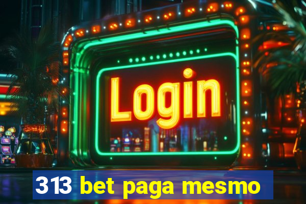 313 bet paga mesmo