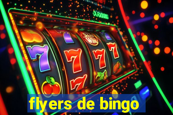 flyers de bingo