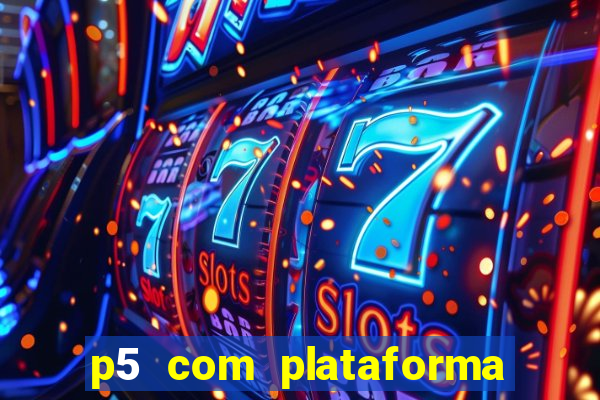 p5 com plataforma de jogos