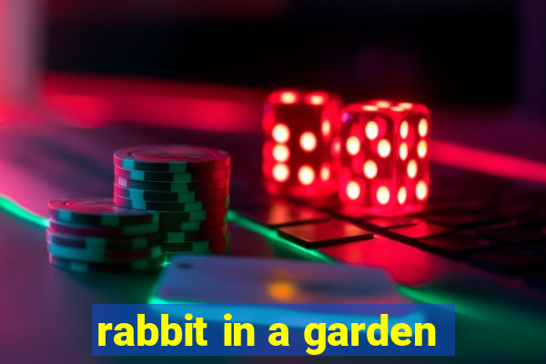 rabbit in a garden