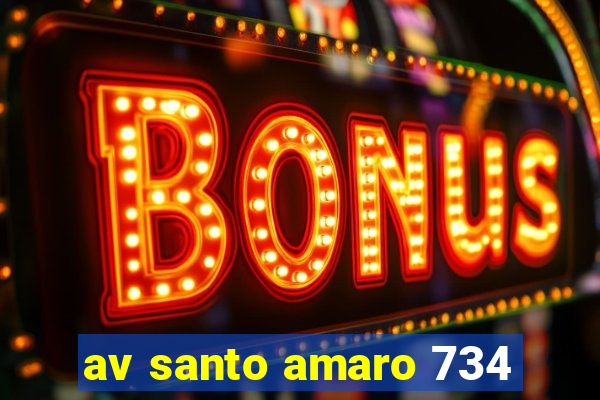 av santo amaro 734