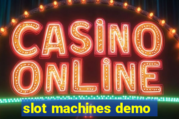 slot machines demo