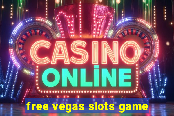 free vegas slots game