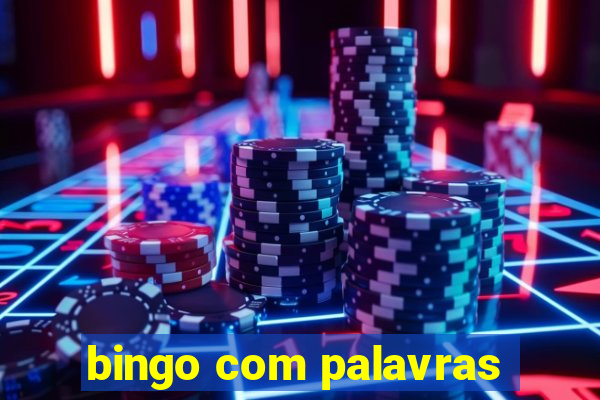 bingo com palavras