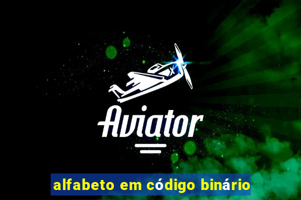 alfabeto em código binário