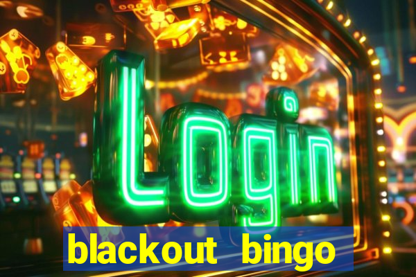 blackout bingo promo code