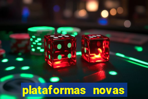 plataformas novas com bonus de cadastro