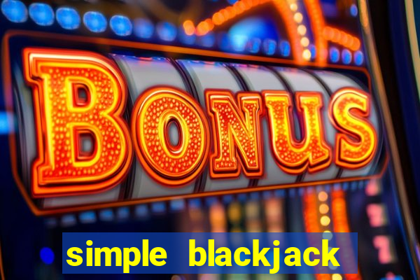 simple blackjack java code