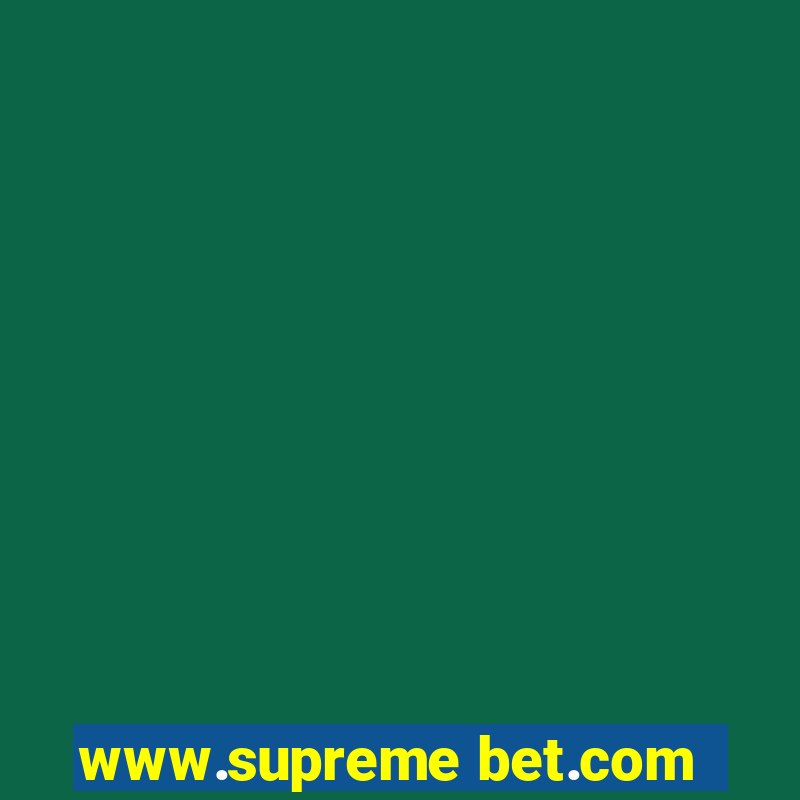 www.supreme bet.com