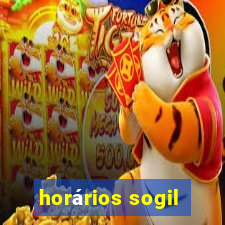 horários sogil