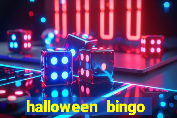 halloween bingo card maker