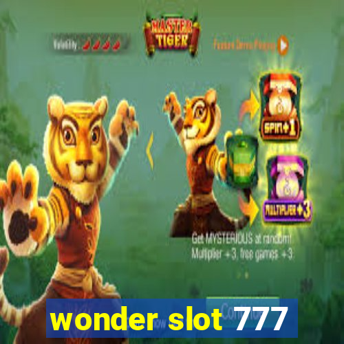 wonder slot 777