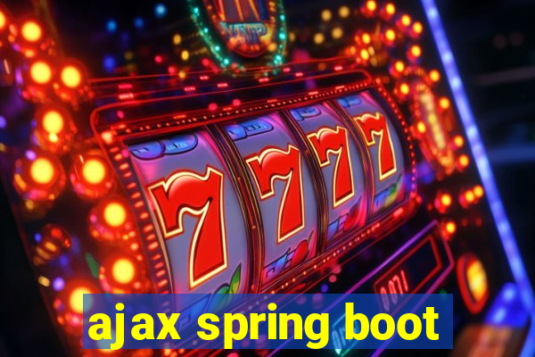 ajax spring boot