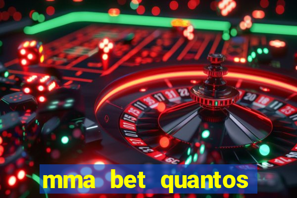 mma bet quantos saques por dia