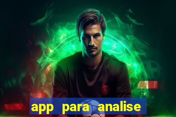 app para analise de jogos de futebol