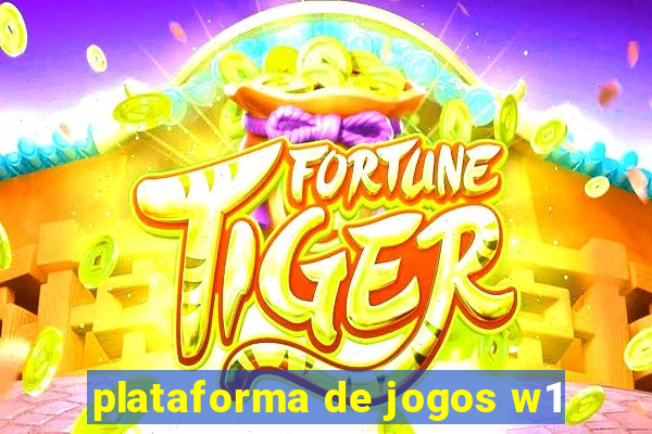 plataforma de jogos w1