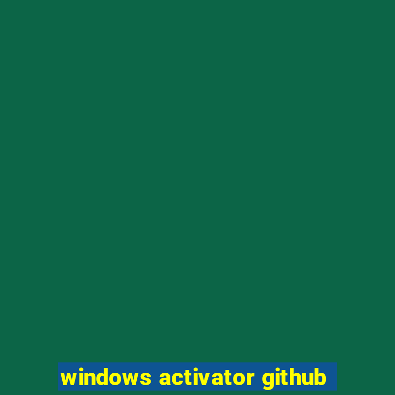 windows activator github