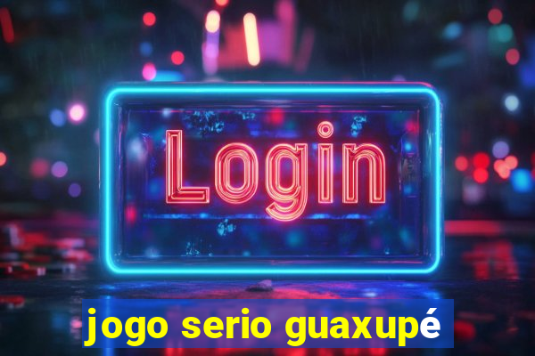 jogo serio guaxupé