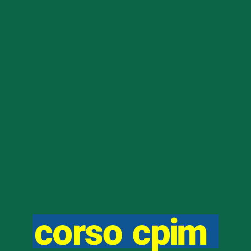 corso cpim