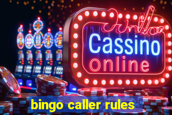 bingo caller rules