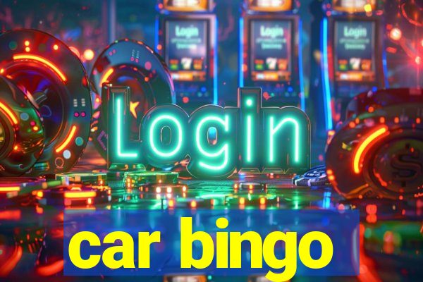 car bingo