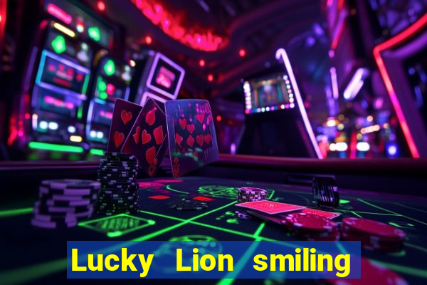 Lucky Lion smiling critters lion