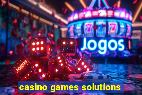 casino games solutions