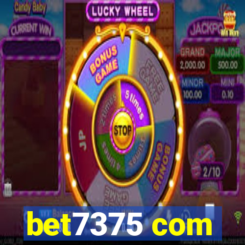 bet7375 com