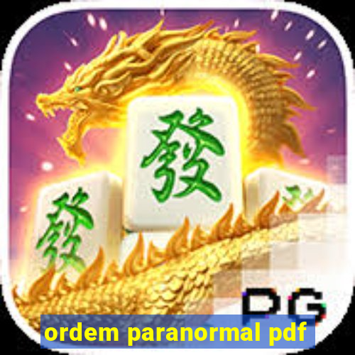 ordem paranormal pdf