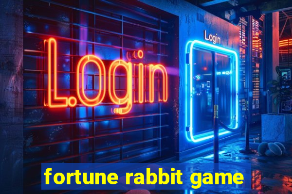 fortune rabbit game