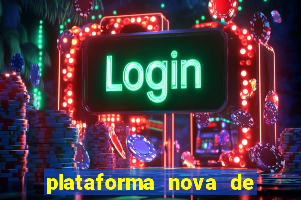 plataforma nova de 3 reais