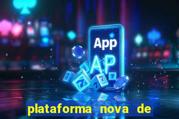 plataforma nova de 3 reais