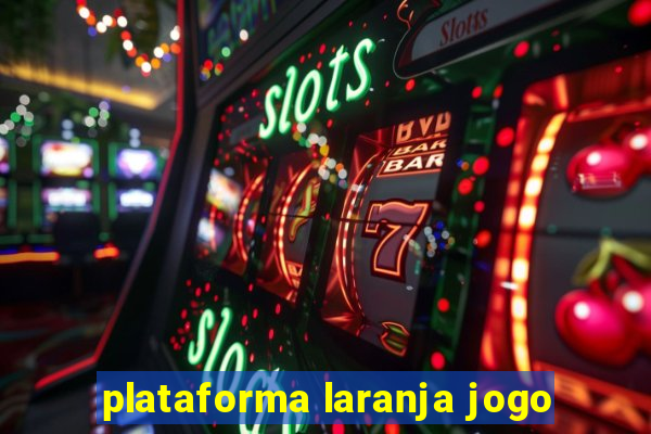 plataforma laranja jogo