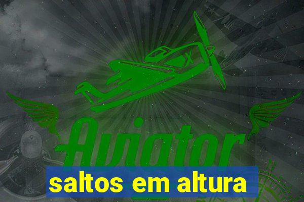 saltos em altura