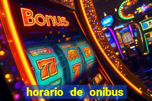 horario de onibus joinville vila nova via walmor harger