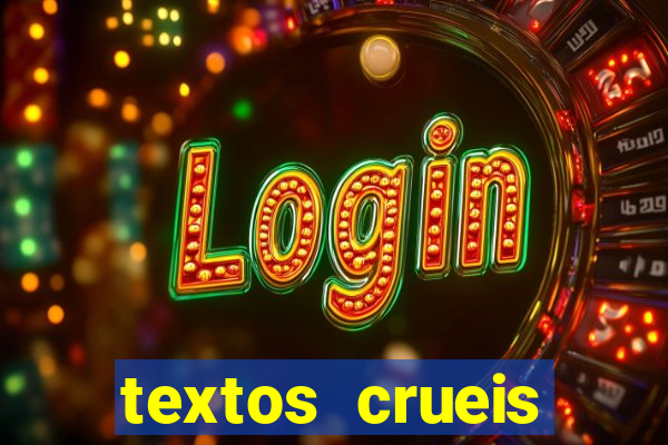 textos crueis demais pdf