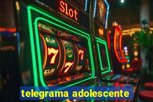 telegrama adolescente