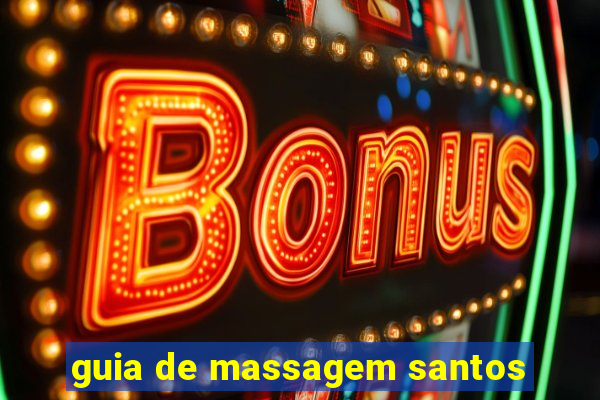 guia de massagem santos