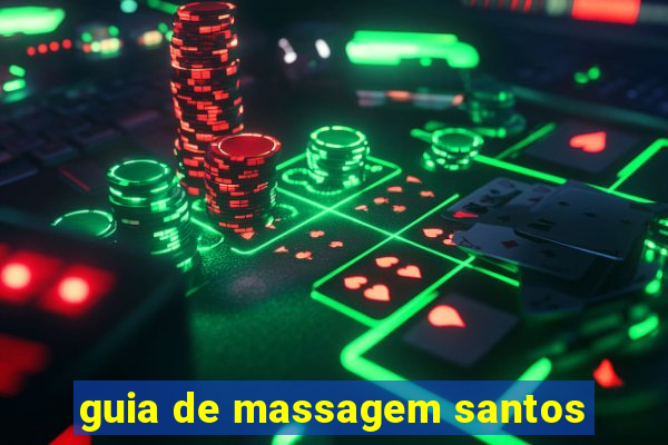 guia de massagem santos