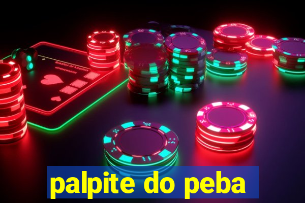 palpite do peba